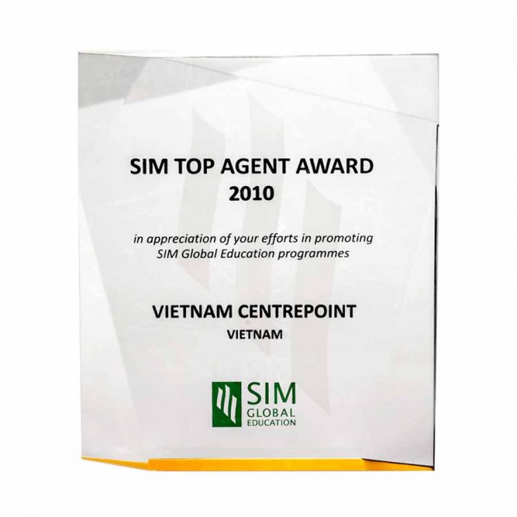 TOP AGENT AWARD 2010