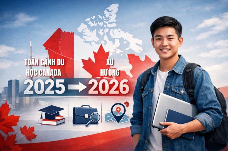 Toàn cảnh du học Canada 2025 & xu hướng năm 2026