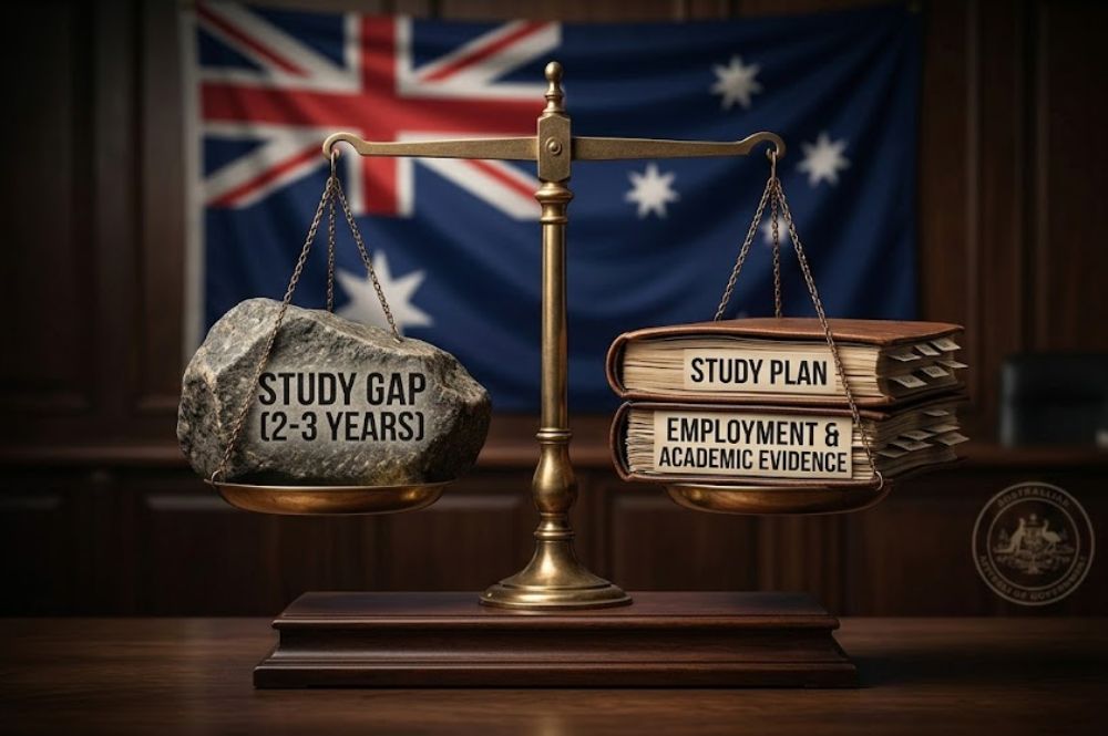 khoang-trong-hoc-tap-anh-huong-the-nao-den-ho-so-du-hoc-uc