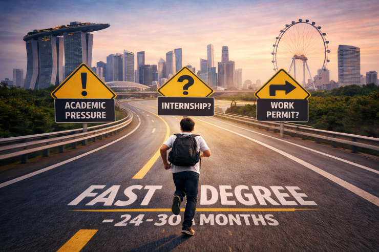 Du học Singapore học nhanh ra trường sớm: Lợi hay đánh đổi?