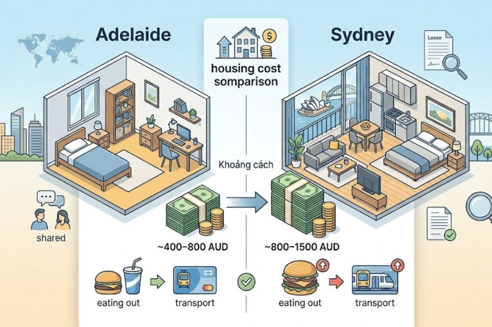 du-hoc-uc-adelaide-hay-sydney-tiet-kiem-hon-so-sanh-chi-phi