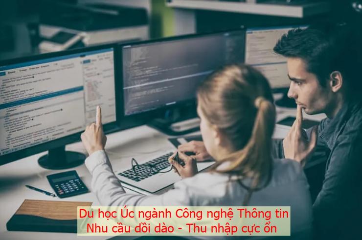 Du học Úc ngành Công nghệ Thông tin: Nhu cầu dồi dào, thu nhập cực ổn