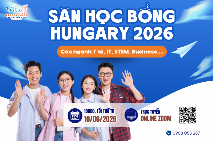 Học bổng Hungary 2026: Đón đầu ngành hot Y tế, IT, Stem, Business