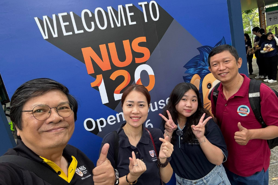 Hợp Điểm là đại diện tuyển sinh NUS duy nhất tại Việt Nam