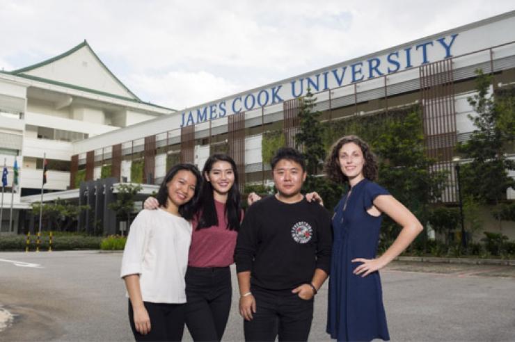Du học 2 nước trong 1 chương trình học cùng Đại học James Cook Singapore