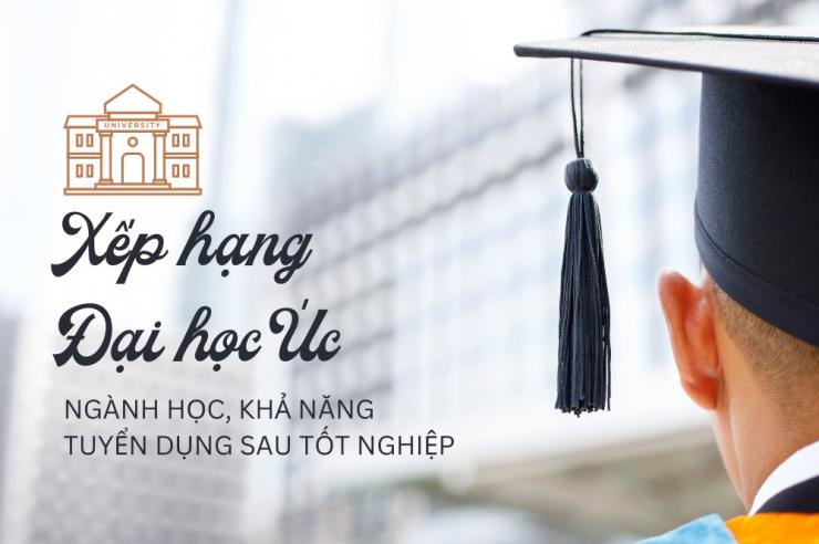 Xếp hạng Đại học Úc - ngành học, khả năng tuyển dụng sau tốt nghiệp