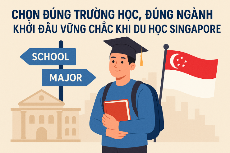 Chọn đúng trường đúng ngành - Khởi đầu vững chắc khi du học Singapore