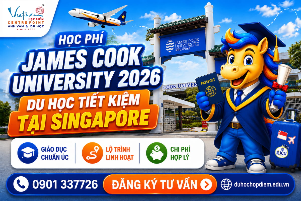 Học phí James Cook University 2026: Du học Singapore tiết kiệm