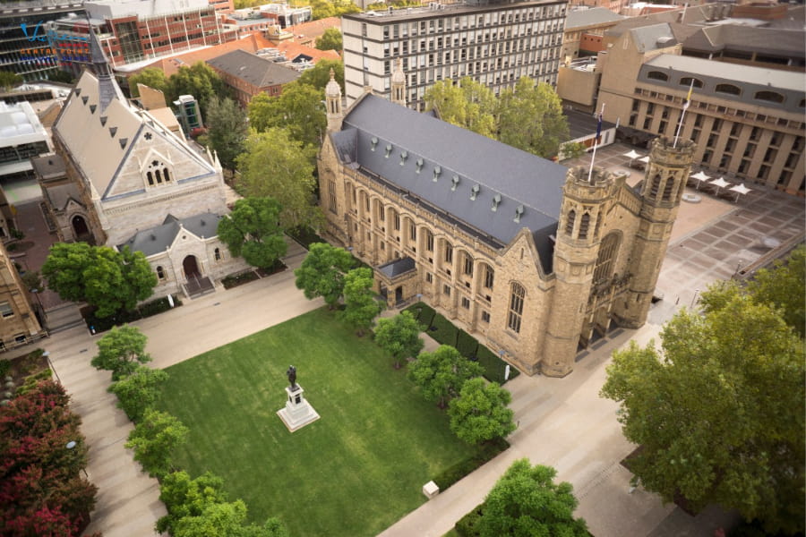 Adelaide University có quy trình tuyển sinh rõ ràng