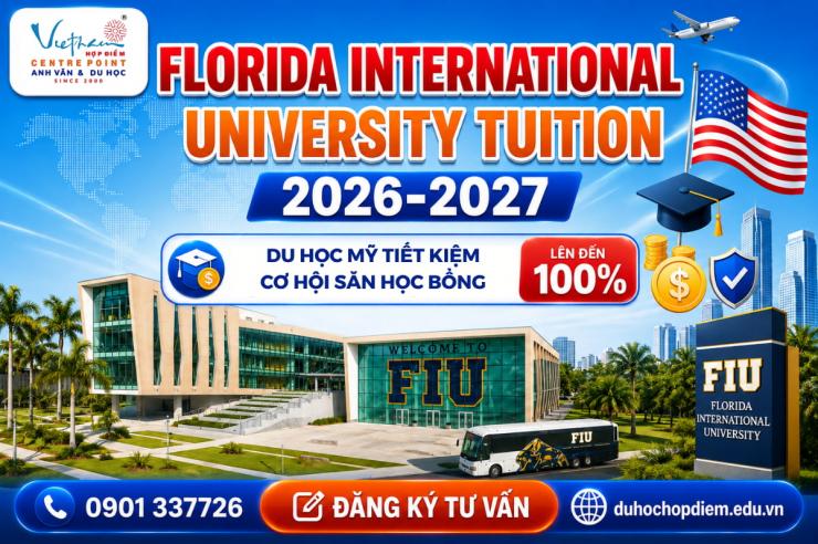 Chi phí du học Mỹ tại Florida International University 2026-2027