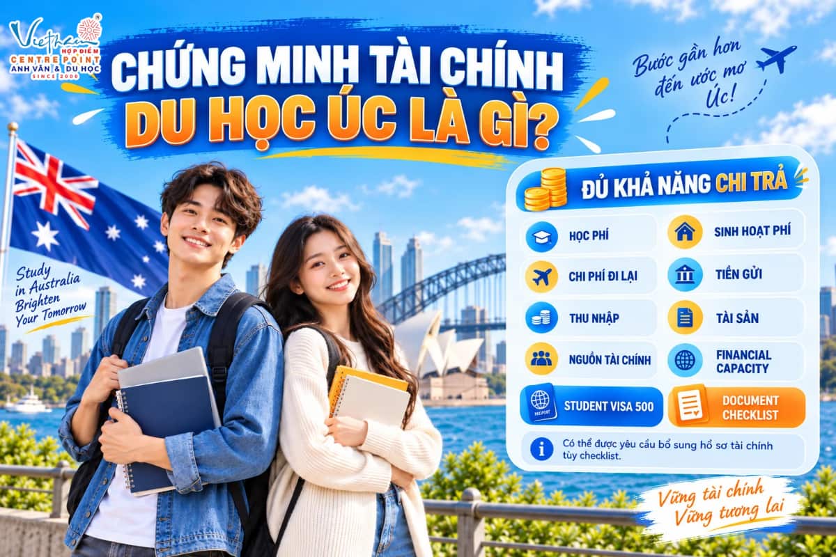 Chứng minh tài chính du học Úc là gì