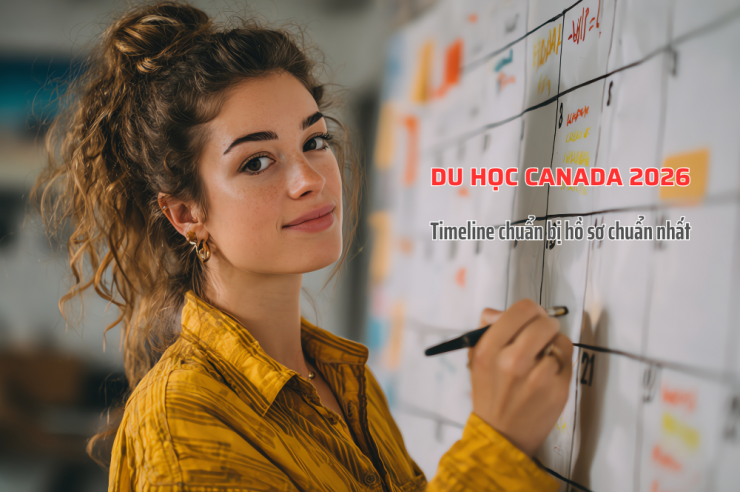 Timeline chuẩn bị hồ sơ du học Canada 2026 chuẩn nhất