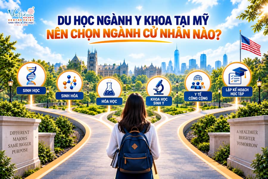 Chọn ngành Cử nhân cho lộ trình Y khoa