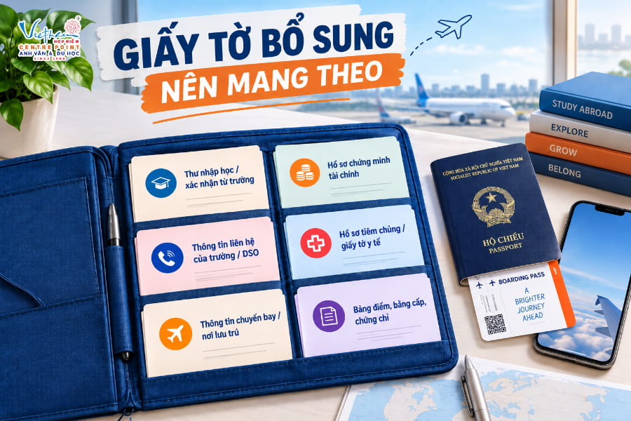 Giấy tờ cần bổ sung khi nhập cảnh Mỹ