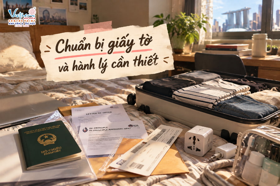 Chuẩn bị hành lý du học Singapore