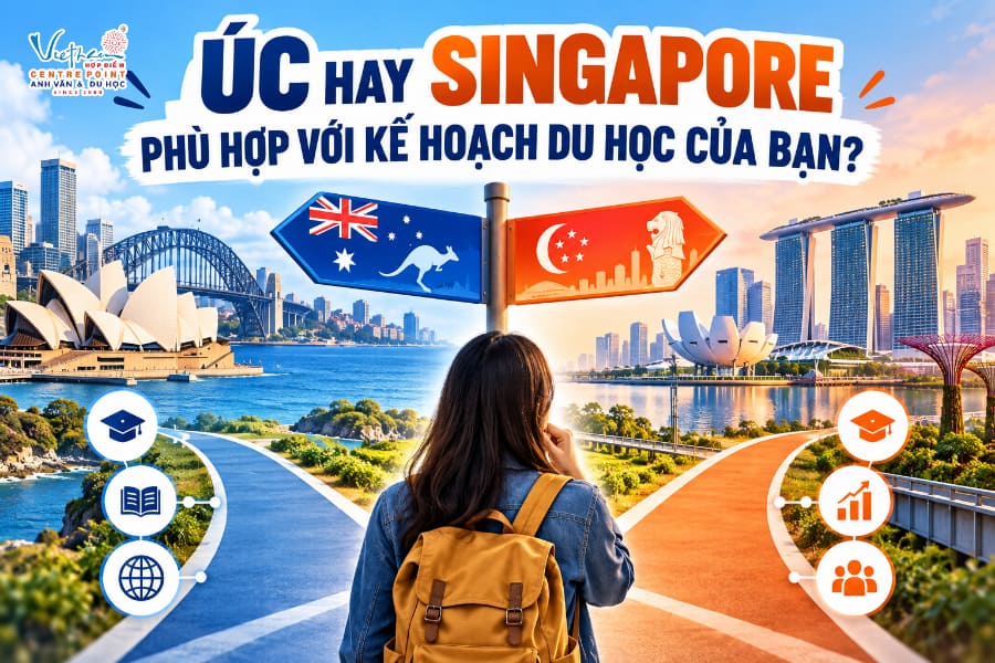 Du học Úc hay Singapore