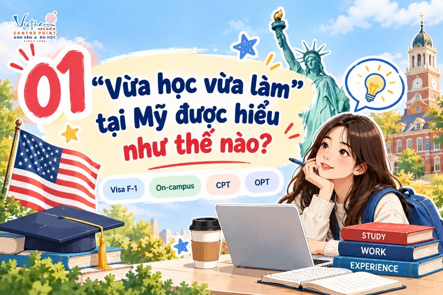 Vừa học vừa làm ở Mỹ là gì