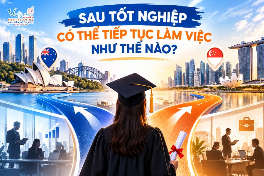 Lộ trình du học Úc sau tốt nghiệp