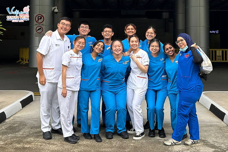 Yêu cầu tiếng anh ngành y Sinagpore