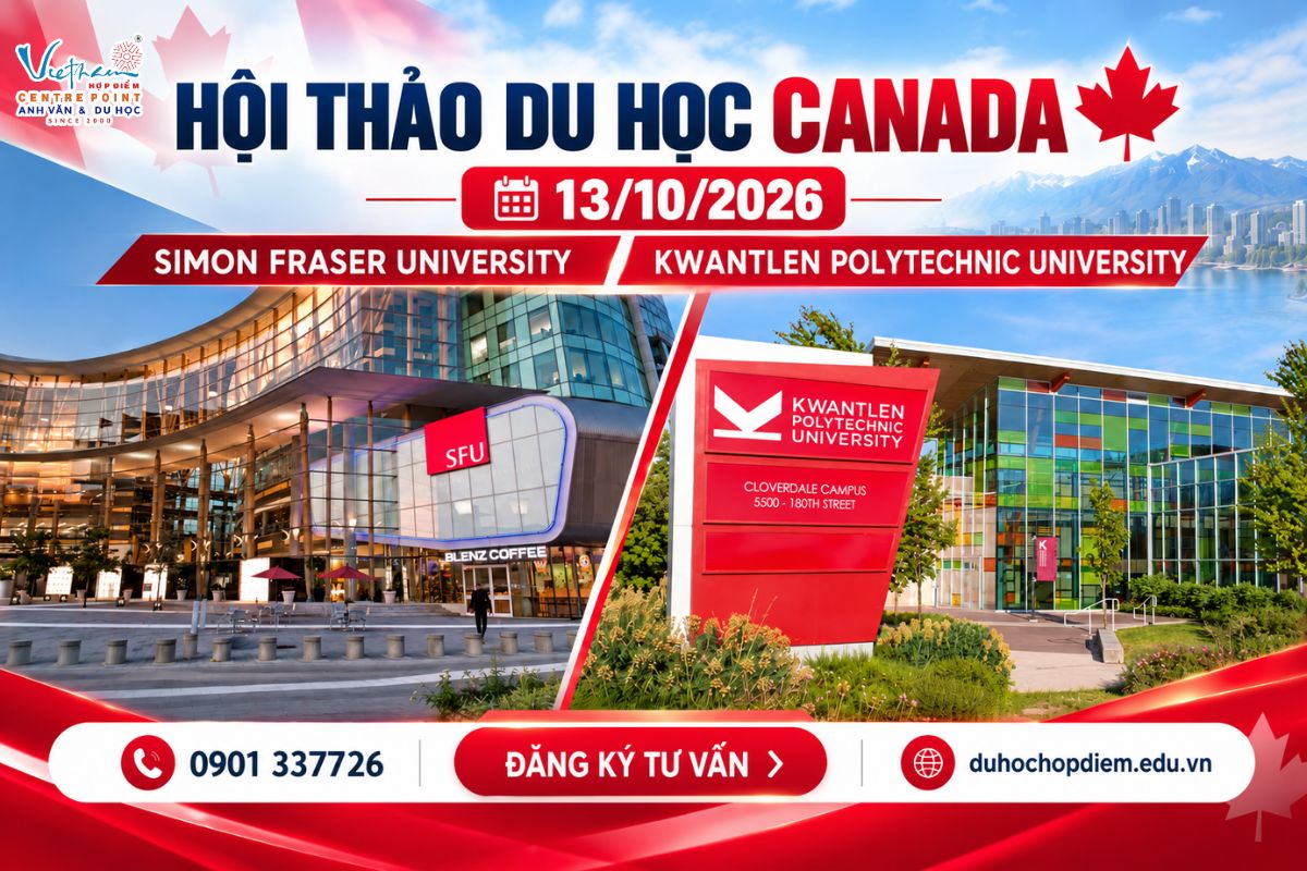 Hội thảo du học Canada với SFU và KPU