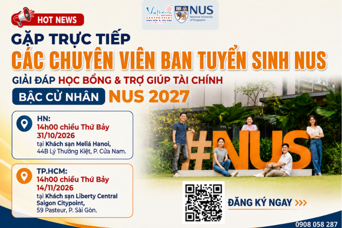 Sự kiện NUS ở Hà Nội và TPHCM