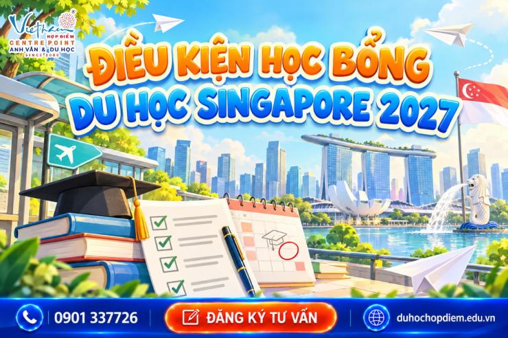 Săn học bổng du học Singapore 2027: Cơ hội và điều kiện ứng tuyển