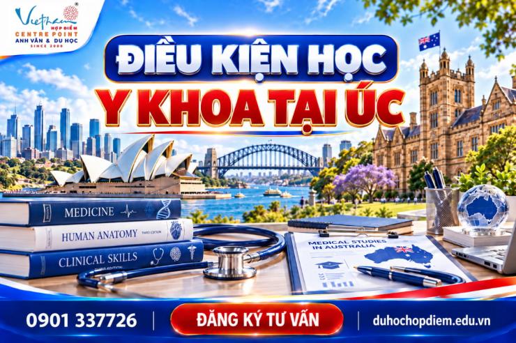 Học Y khoa tại Úc: Điều kiện, học phí và lộ trình trở thành bác sĩ