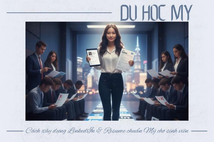 Du học Mỹ: Cách xây dựng LinkedIn & Resume chuẩn Mỹ cho sinh viên