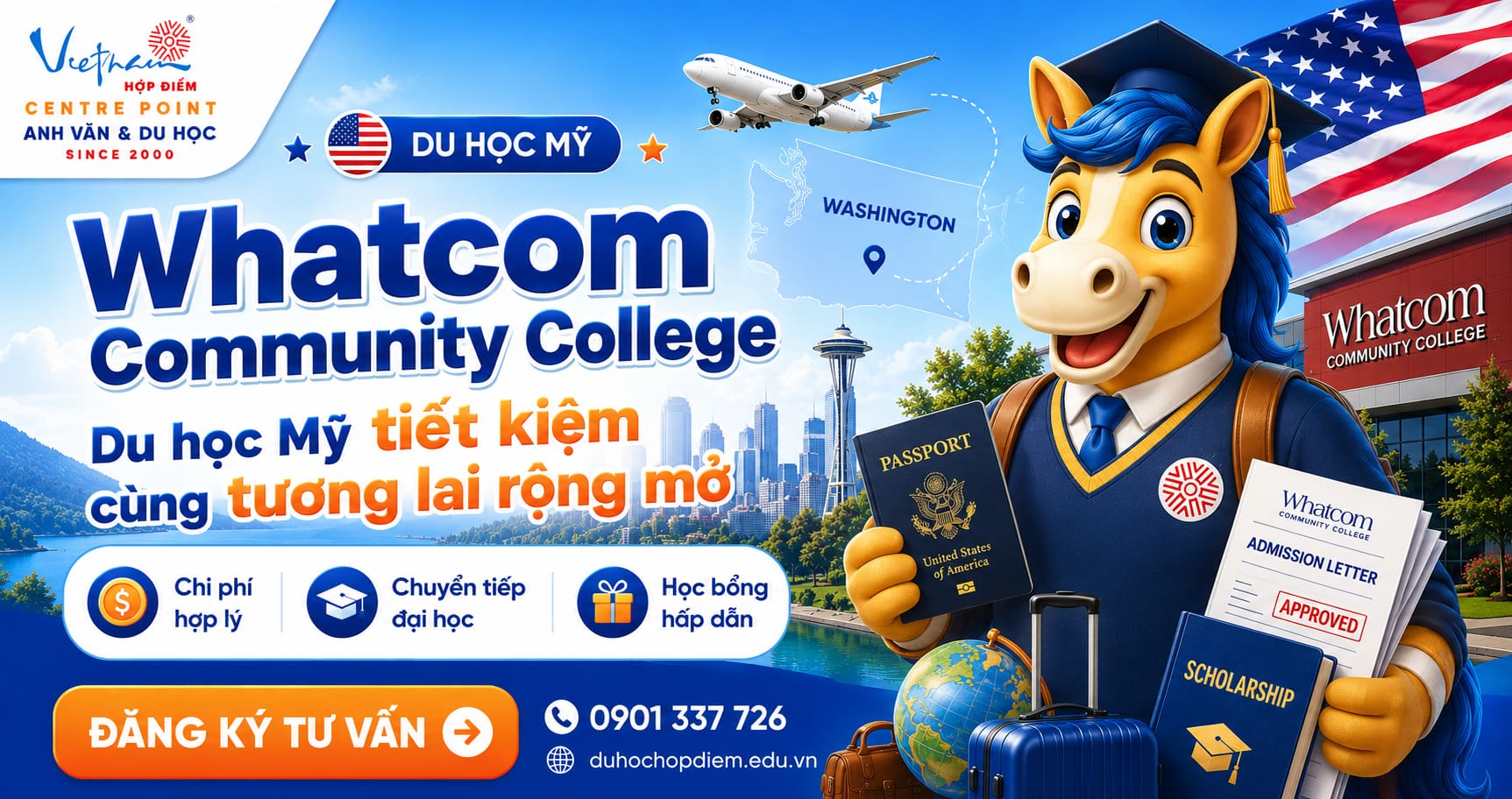 Du học Mỹ tại Whatcom