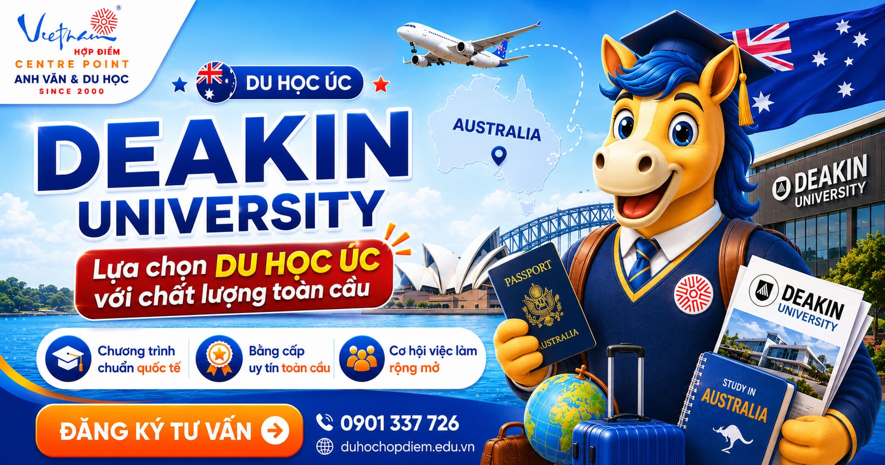 Du học Deakin University