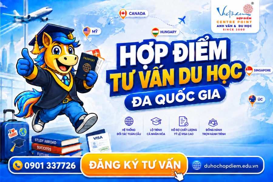 Dịch vụ tư vấn du học Hợp Điểm