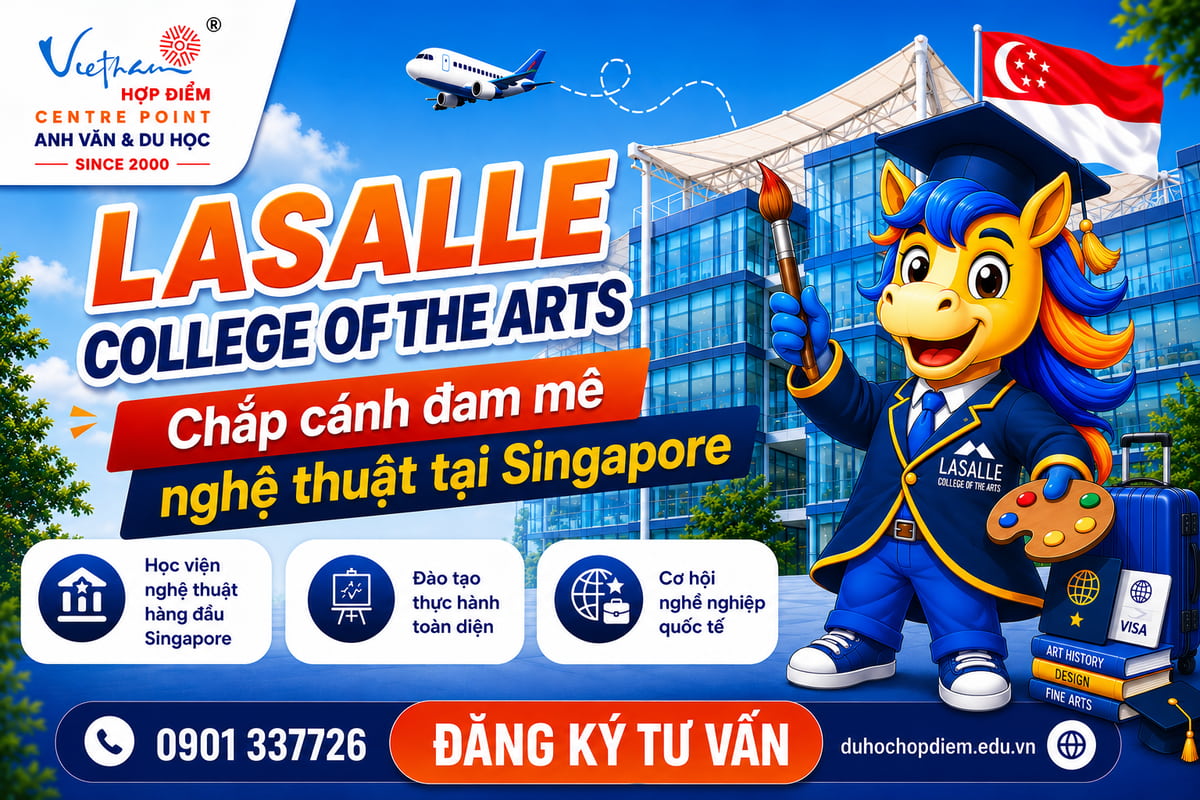 Du học Lasalle cùng Hợp Điểm