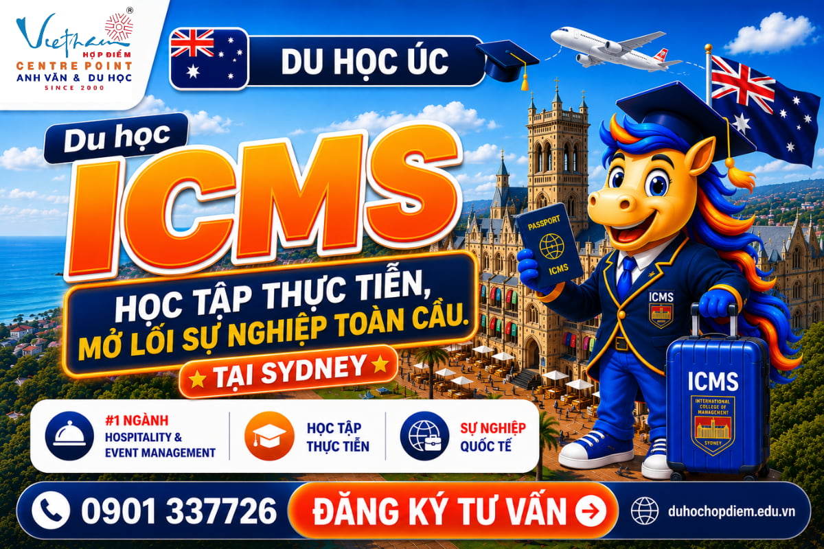 Du học ICMS cùng Hợp Điểm