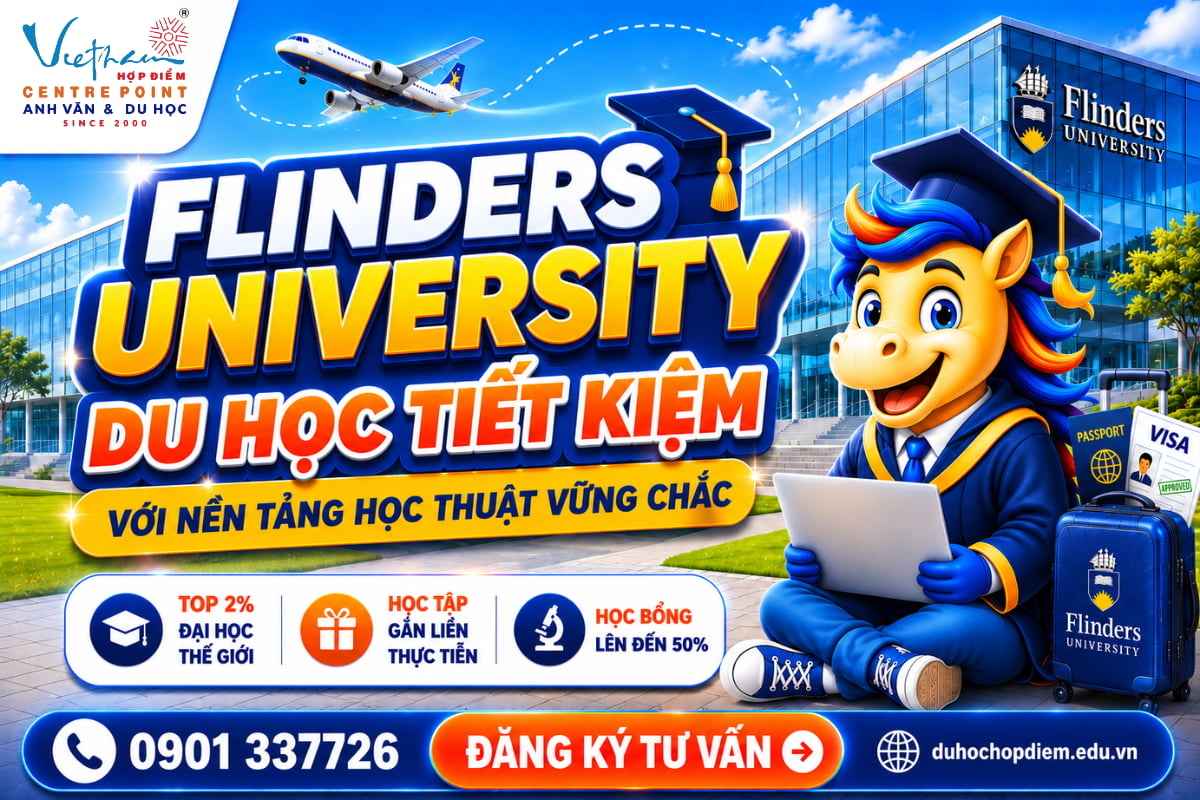 Du học Flinders University cùng Hợp Điểm