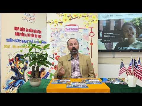 Chia sẻ từ Mr. Kelly Kester - Giám đốc tuyển sinh WCC