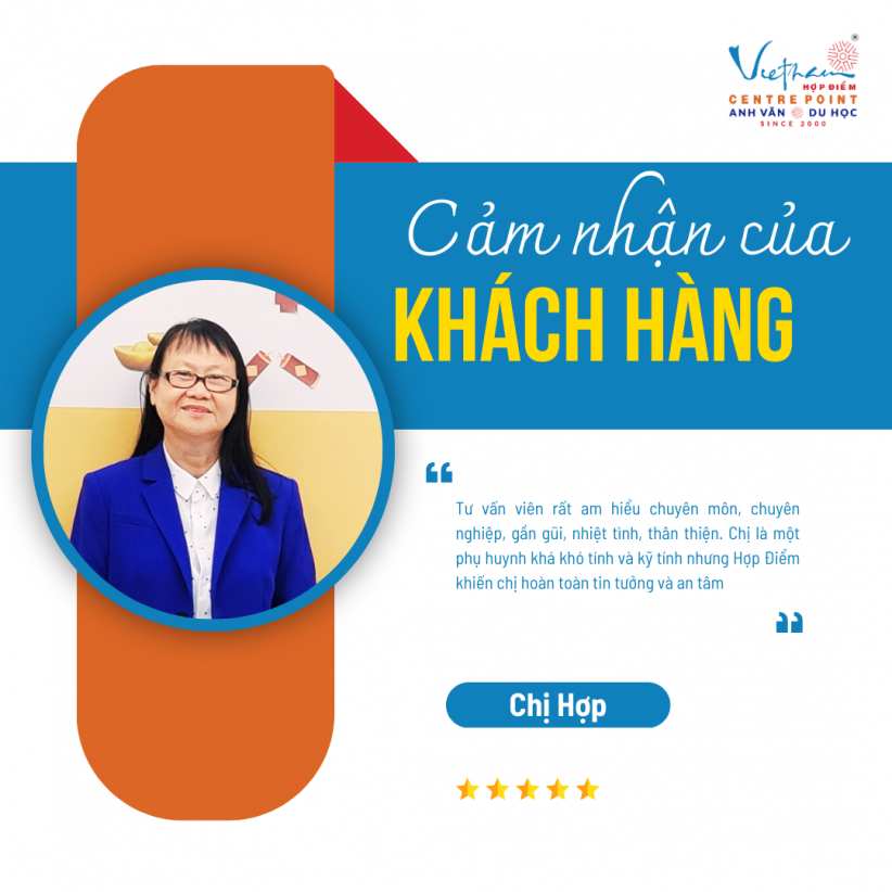 Khách hàng nghĩ gì về Du học Hợp Điểm