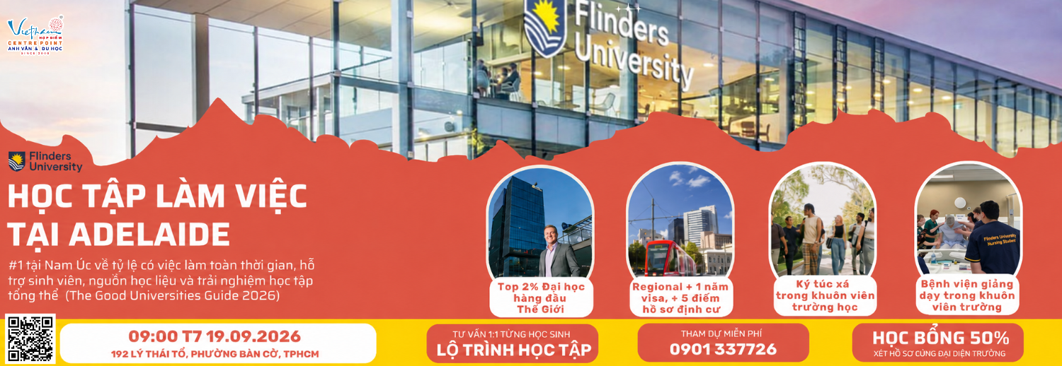 Sự kiện du học Flinders University