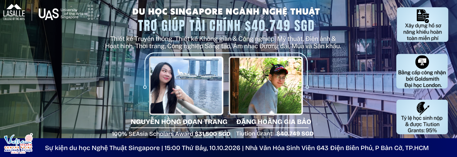 Sự kiện du học Lasalle Singapore