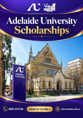 Adelaide University - Học bổng du học Úc