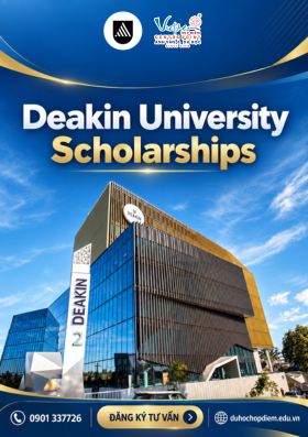 Deakin University - Học bổng du học Úc