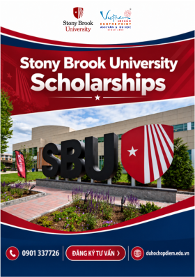 Stony Brook University - Học bổng du học Mỹ